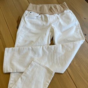 Gap maternity skinny ankle jean